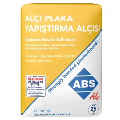 ABS Alçı Plaka Yapıştırma Alçısı