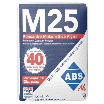 ABS M25 Konsantre Makine Sıva Alçısı