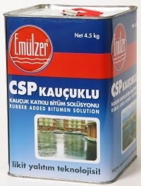 Emülzer CSP Kauçuklu - Kauçuk Katkılı Bitüm Solüsyonu