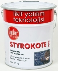 Emülzer Styrokote - Isı Yalıtımlı Likit Membran