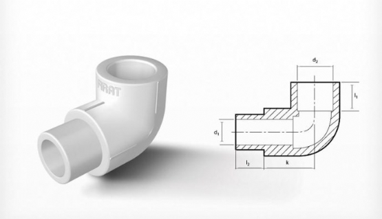 Fırat Boru PPRC Kuyruklu Dirsek (90)